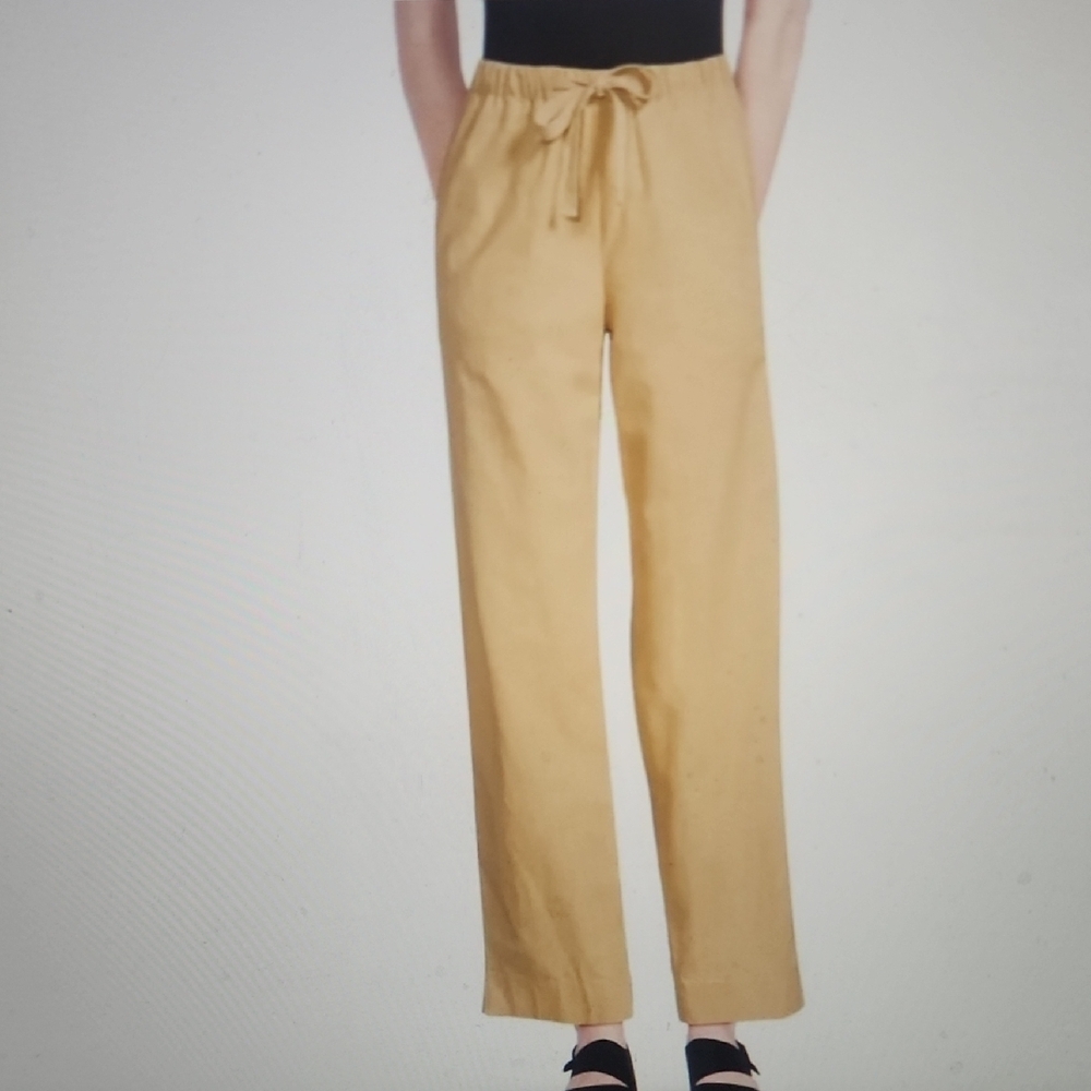 Vince Tie Front Pull On Pants Size S